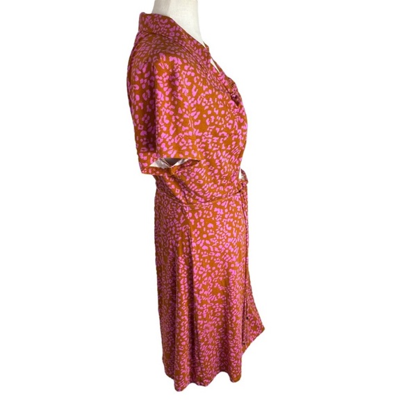 Free People Womens Cut Out Floral Mini Dress - Picture 5 of 14